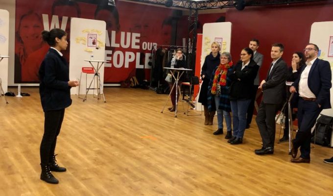 Présentation de l’O-CR lors de l’atelier « Meet Your Buddy » de Singa