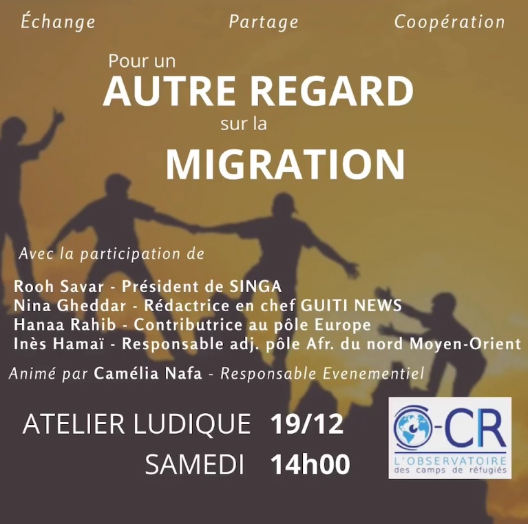 Atelier ludique – « Pour un autre regard sur la migration »