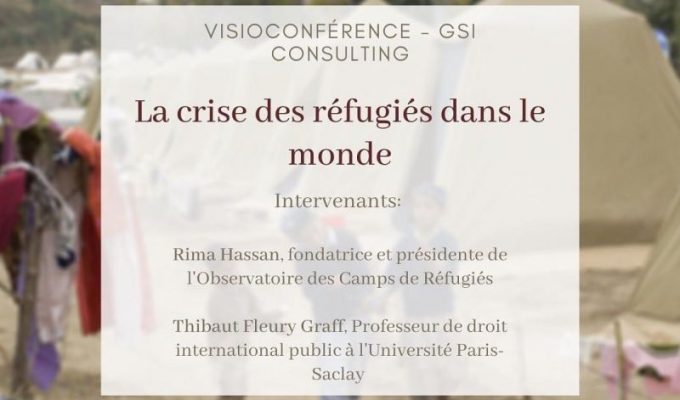Visioconférence – « La crise des réfugiés dans le monde »