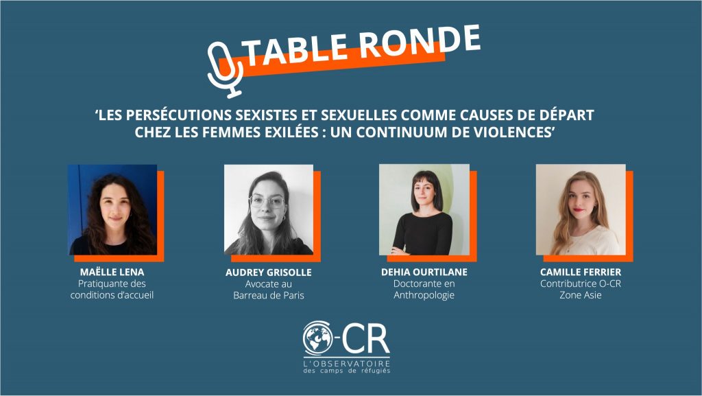 Table ronde – Les violences sexistes et sexuelles faites aux femmes exilées